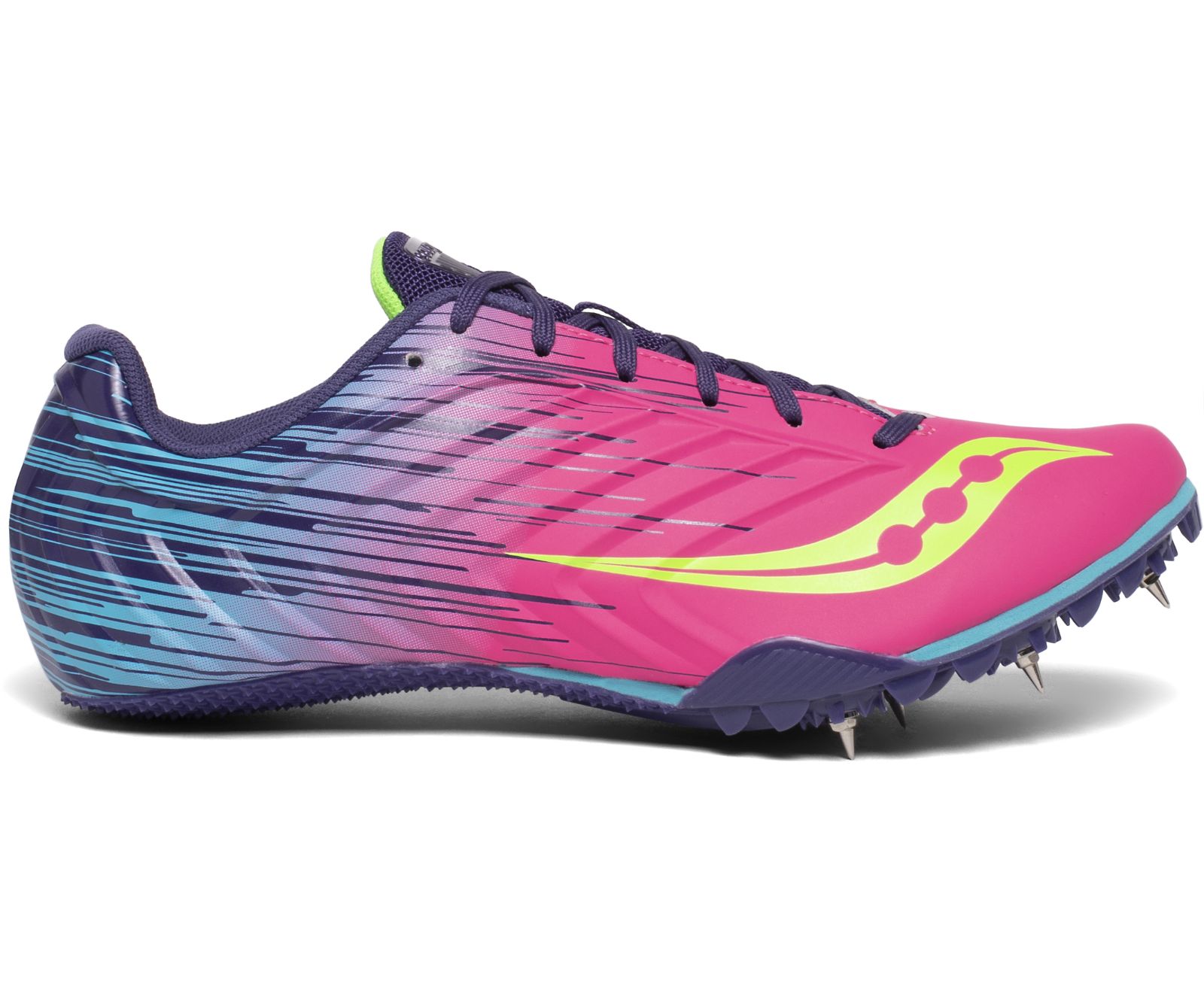Tenis Para Correr Saucony Spitfire 5 Mujer Rosas Morados | México 203XYUF